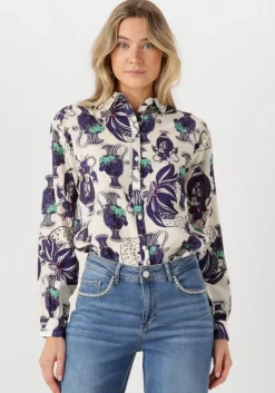 POM AMSTERDAM blouses milly vases cream>DAMES Blouses