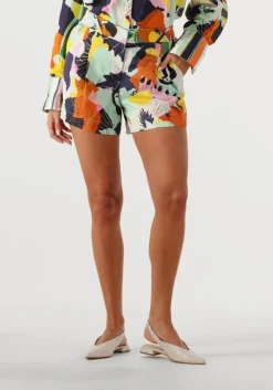 POM AMSTERDAM korte broek paradise linen short>DAMES Co-Ord Sets|Broeken