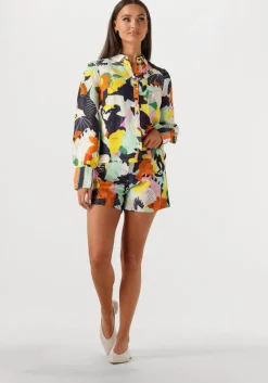 POM AMSTERDAM korte broek paradise linen short>DAMES Co-Ord Sets|Broeken