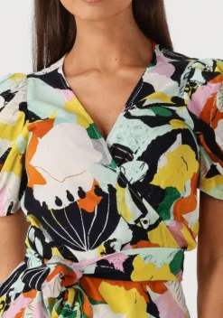 multi pom amsterdam midi jurk paradise dress