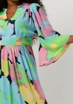 POM AMSTERDAM midi jurk cherry blossom dress><noscript><img width=