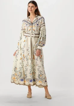 multi scarlett poppies maxi jurk flora danica long dress