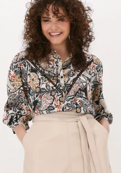 multi summum blouses blouse puff sleeves paisley