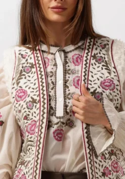 SUMMUM gilet gilet embroidered velours><noscript><img width=