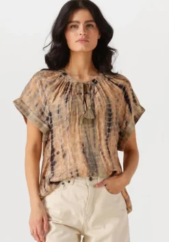 multi summum t-shirt top tie die print
