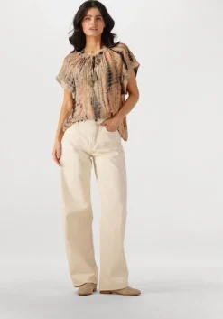 multi summum t-shirt top tie die print