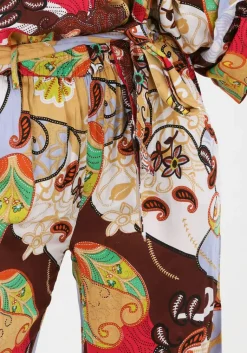 SUMMUM wijde broek trouser festival print on viscose satin><noscript><img width=