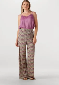 SUMMUM wijde broek wide leg pant colour sparkly wave><noscript><img width=