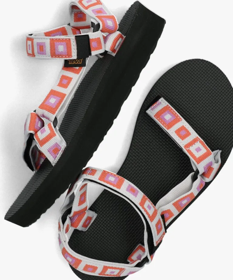 TEVA platte sandalen w midform universal>DAMES Sandalen