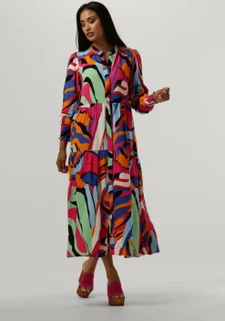 multi y.a.s. midi jurk yasalira ls long shirt dress s. noos