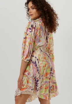 multi y.a.s. mini jurk yasmoth 3/4 dress