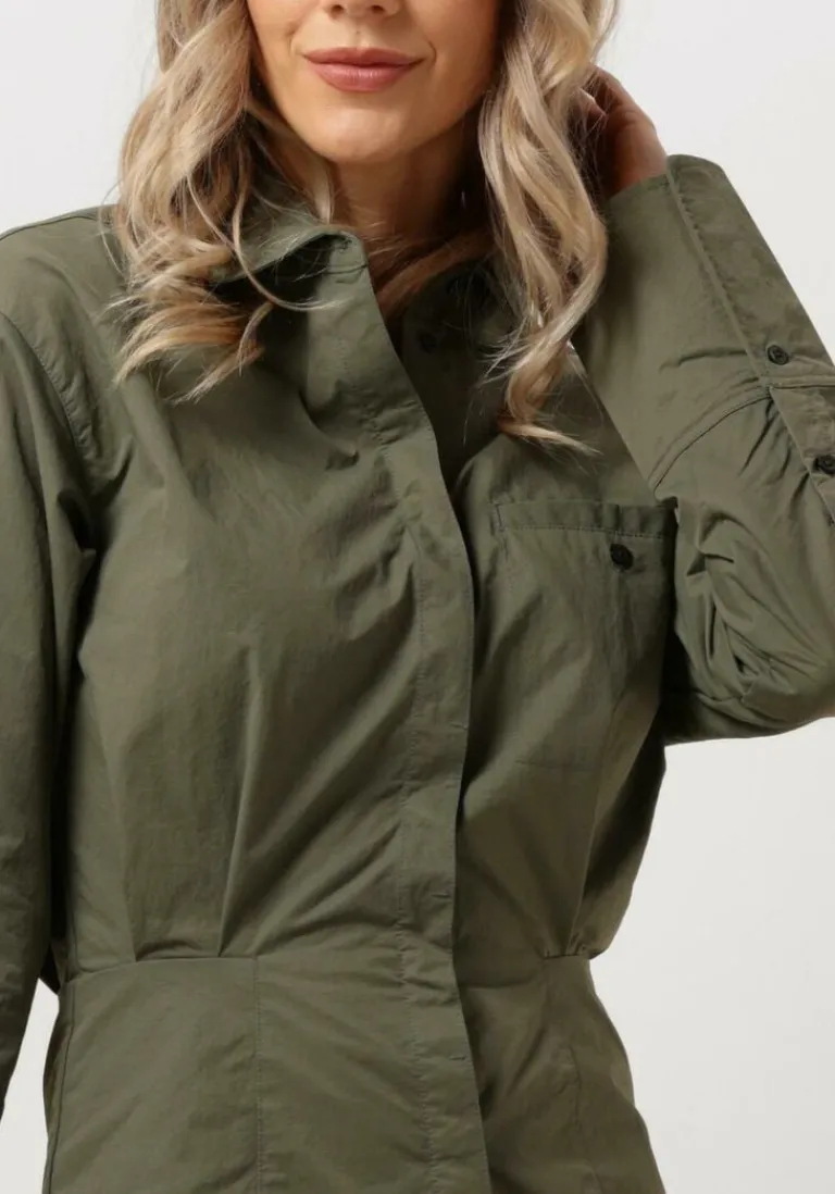 CALVIN KLEIN mini jurk soft touch shirt dress>DAMES Jurken