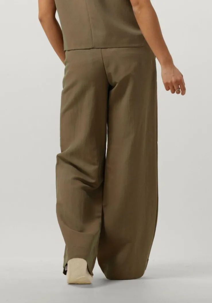 olijf my essential wardrobe wijde broek emmymw wide pant