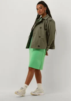 MY ESSENTIAL WARDROBE trenchcoats miramw short trenchcoat><noscript><img width=