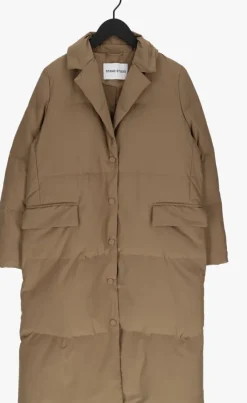 olijf stand studio gewatteerde jas gryer coat