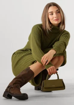 Y.A.S. midi jurk yasmavi knit midi rollneck dress><noscript><img width=