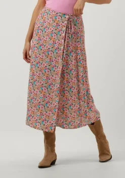 CATWALK JUNKIE midirok sk orange blossom wrap>DAMES Rokken