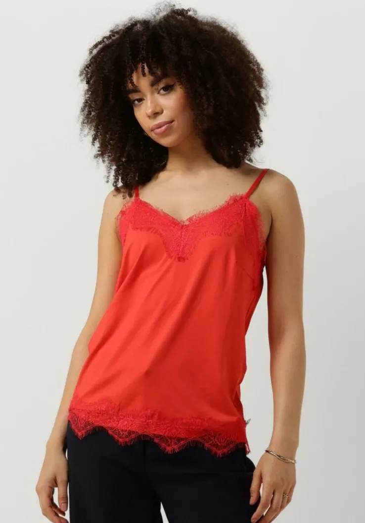 oranje cc heart top lace top