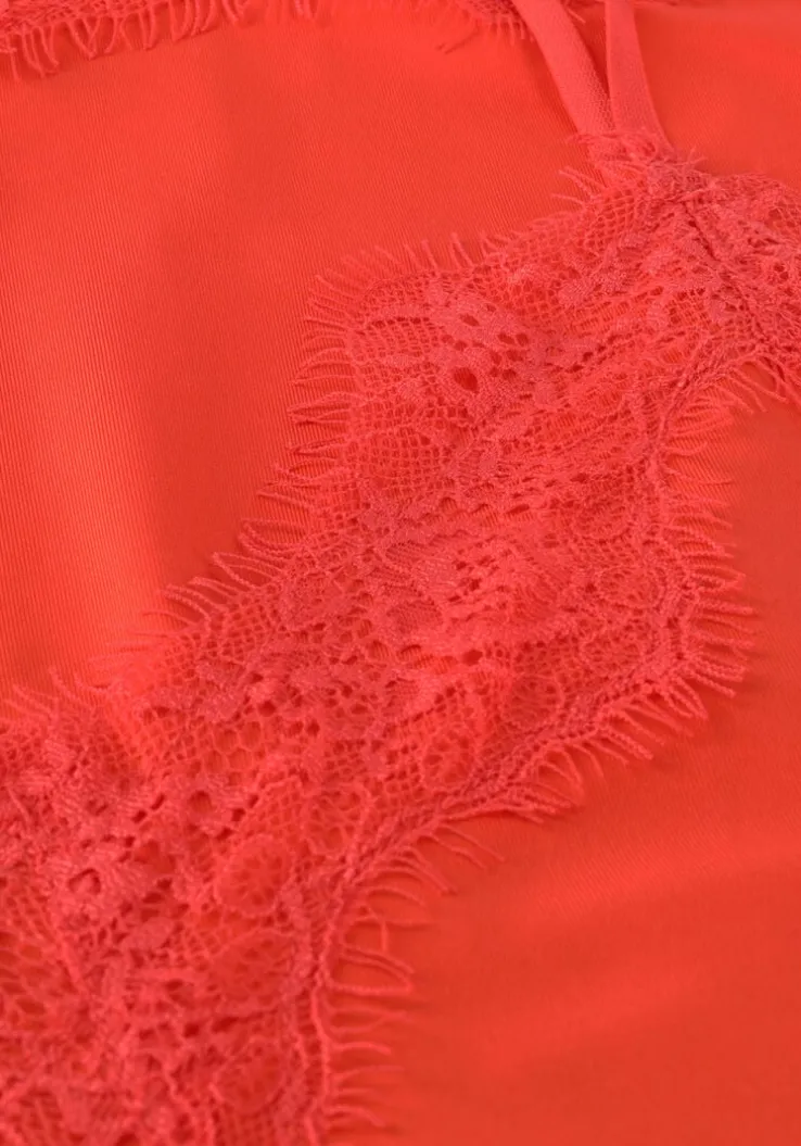 oranje cc heart top lace top