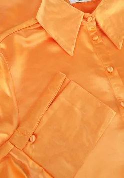 COLOURFUL REBEL mini jurk mette satin wrap dress><noscript><img width=