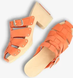 oranje jan jansen clogs woodie be good