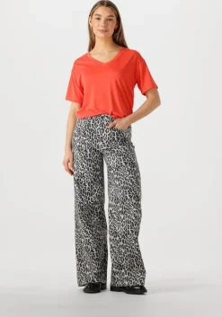 OBJECT t-shirt objannie re s/s v-neck top>DAMES Tops & T-Shirts