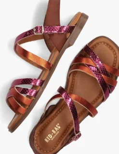 oranje red-rag sandalen 79656