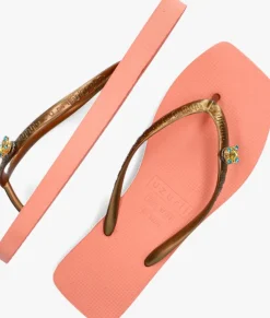 oranje uzurii teenslippers beach switch