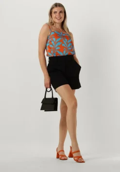 VANILIA top tropic leaf top>DAMES Tops & T-Shirts