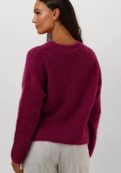 paarse amaya amsterdam trui bobbie knitwear