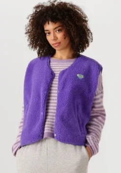 paarse american vintage gilet hoktown