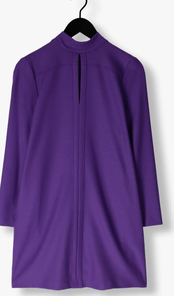 paarse caroline biss mini jurk 4193