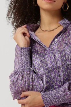 paarse co'couture blouses viril petra shirt