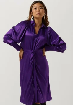 CO'COUTURE e co'couture midi jurk harvey drape dress>DAMES Jurken