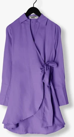 COLOURFUL REBEL e mini jurk hette uni wrap mini dress><noscript><img width=