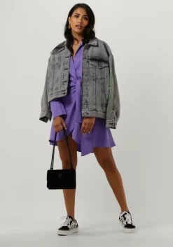 COLOURFUL REBEL e mini jurk hette uni wrap mini dress><noscript><img width=