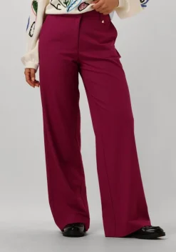 paarse fabienne chapot wijde broek nolan trousers