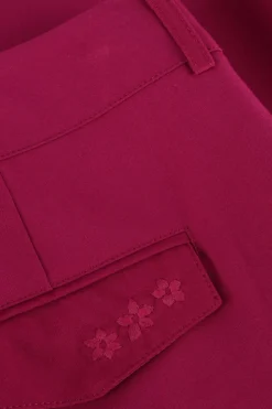 paarse fabienne chapot wijde broek nolan trousers