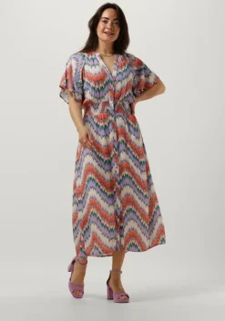 FREEBIRD e midi jurk wv-aop-crinkle-vis-23-1>DAMES Jurken