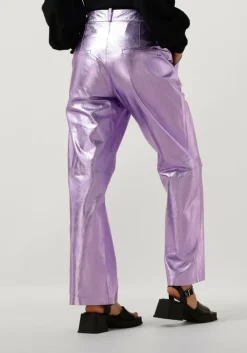 paarse ibana pantalon perfecta metallic