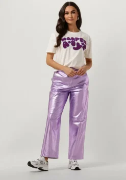 paarse ibana pantalon perfecta metallic