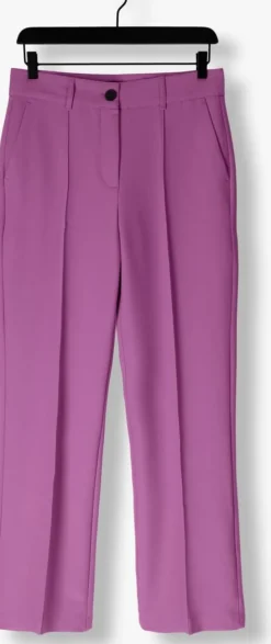 paarse jansen amsterdam pantalon wq417 woven wide long pants