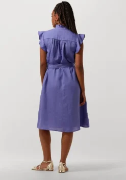 paarse minus midi jurk alaya knee length dress