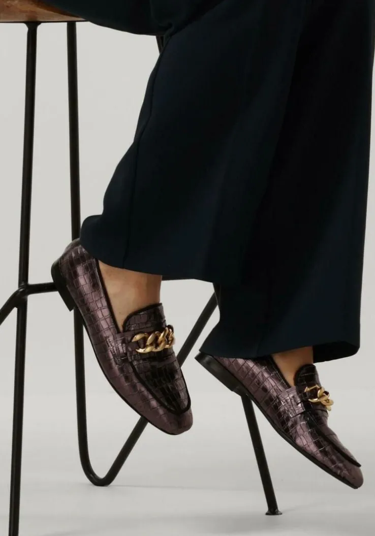 paarse notre-v loafers 133 405