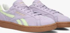 paarse reebok lage sneakers club c grounds