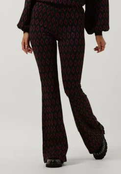 REFINED DEPARTMENT e wijde broek 95 ikat knit>DAMES Co-Ord Sets|Broeken