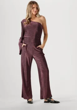 paarse studio amaya wijde broek nola