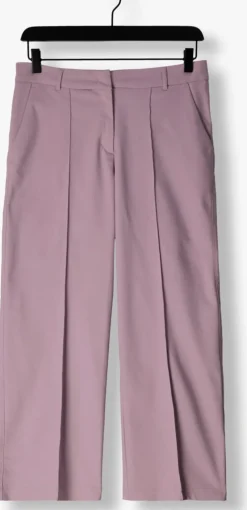 paarse summum pantalon trousers wide leg classic stretch