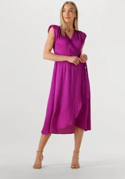 paarse suncoo midi jurk cesaria