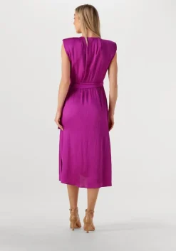 paarse suncoo midi jurk cesaria